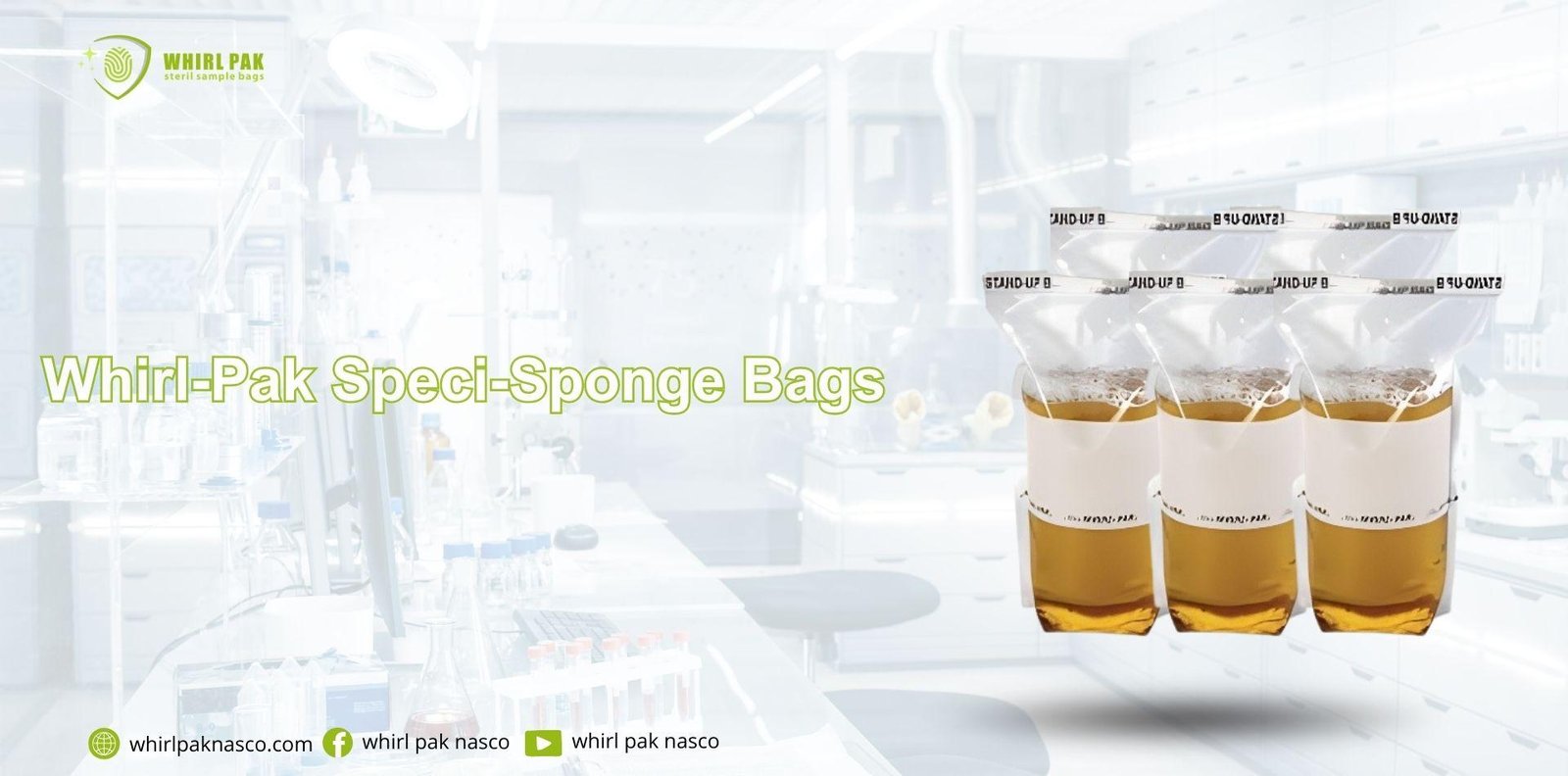 Whirl-Pak Speci-Sponge Bags
